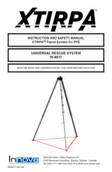Innova XTIRPA IN-8017 Instruction And Safety Manual