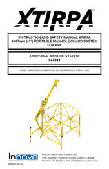 Innova XTIRPA IN-8002 Instruction And Safety Manual