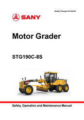 SANY STG190C-8S Safety, Operation And Maintenance Manual