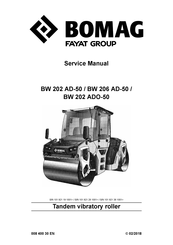 Fayat Group BOMAG BW 202 ADO-50 Service Manual