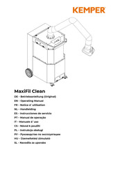 Kemper MaxiFil Clean Operating Manual