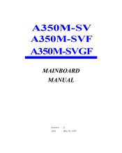 POWERCOLOR A350M-SVF Manual