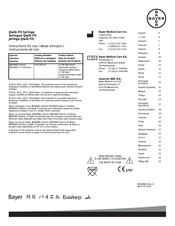 Bayer HealthCare CTP-200-FLS Instructions For Use Manual