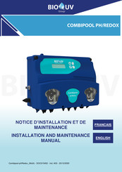BIO UV COMBIPOOL RH/REDOX Installation And Maintenance Manual
