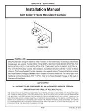 Elkay Soft Sides EDFP217FPRA B Series Installation Manual