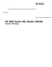 HP 9000 362 Service Training