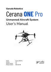 GARUDA ROBOTICS Cerana ONE Pro User Manual