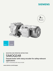 Siemens SIMOGEAR 2730 Mounting And Operating Instructions