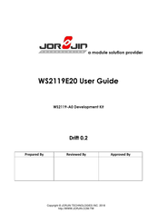 Jorjin WS2119E20 User Manual
