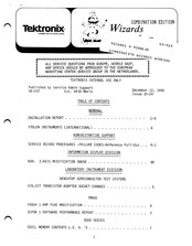 Tektronix 5000 Series Manual