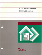 Texas Instruments 990/10A Manual