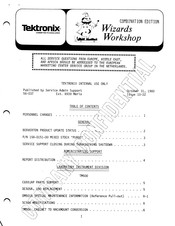 Tektronix 7000 Series Manual