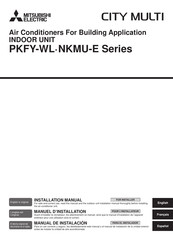 Mitsubishi Electric CITY MULTI PKFY-WL24NKMU-E Installation Manual