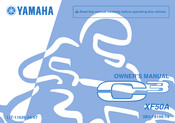 Yamaha XF50A 2010 Owner's Manual