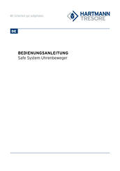 HARTMANN TRESORE Effect-100-7024-70009 Operating Instructions Manual