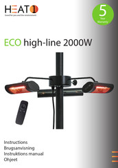 HEAT1 ECO pro-line 2000W Instructions Manual