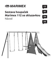 MARIMEX Swing set 112 with slide Assembly Instructions Manual