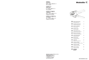 Weidmüller STRIPAX Operating Instructions Manual