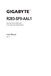 Gigabyte R283-SF0-AAL1 User Manual
