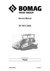 Fayat Group 821 892 06 1001 Service Manual