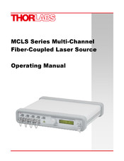 THORLABS MCLS1-1310DFB Operating Manual
