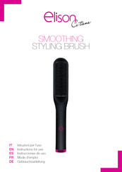 Elison SMOOTHING STYLING BRUSH Manual