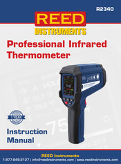 Reed Instruments R2340 Instruction Manual