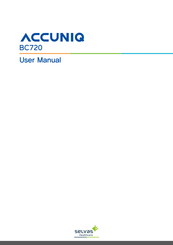 SELVAS Healthcare ACCUNIQ BC720 User Manual