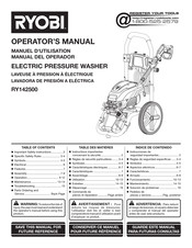Ryobi RY142500 Operator's Manual