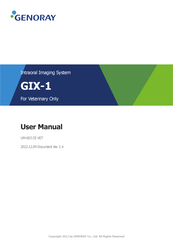 GENORAY GIX-1 User Manual
