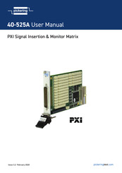 Pickering 40-525A User Manual