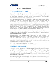 Asus C403NA FQ0019 Service Manual