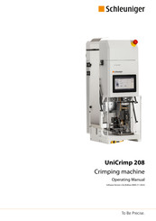 Schleuniger UniCrimp 208 Operating Manual