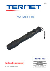 TERMET MATADOR SUPER SECURIT 3000 Instruction Manual