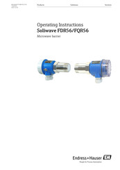 Endress+Hauser Soliwave FQR56 Operating Instructions Manual