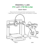 Bambu Lab PF002-A Quick Start Manual