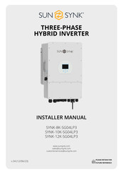 Sunsynk SYNK-8K-SG04LP3 Installer Manual