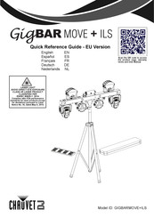 Chauvet DJ GigBAR MOVE + ILS Quick Reference Manual