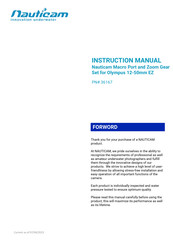 Nauticam 36167 Instruction Manual