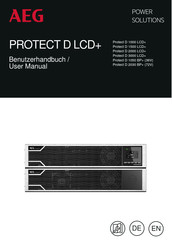 AEG Protect D 3000 LCD+ User Manual