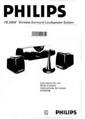 Philips FB 206W Instructions For Use Manual