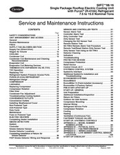 Carrier 50FC 08-16 Series Service And Maintenance Instructions
