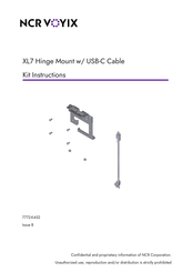 NCR VOYIX 7772-K452 Kit Instructions