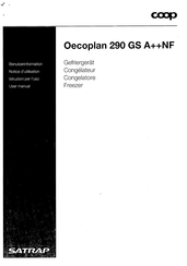 Satrap Oecoplan 290 GS A++NF User Manual