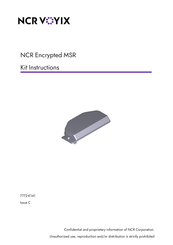 NCR VOYIX 7772-K141 Kit Instructions