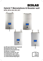 Ecolab Hybrid 7 MH42 Directions For Use Manual