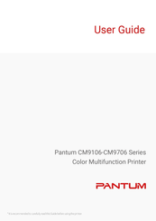 Pantum CM9706DN User Manual