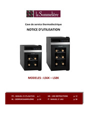 La Sommeliere LS6K Use Instruction