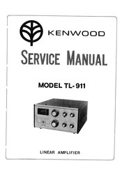 Kenwood TL-911 Service Manual