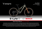 Bosch WHYTE E-Lyte 150 Owner's Manual